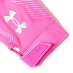 Under Armour Men'S F9 Nitro Football Gloves, (652) Rebel Pink/Fluo Pink/Metallic Silver, Large