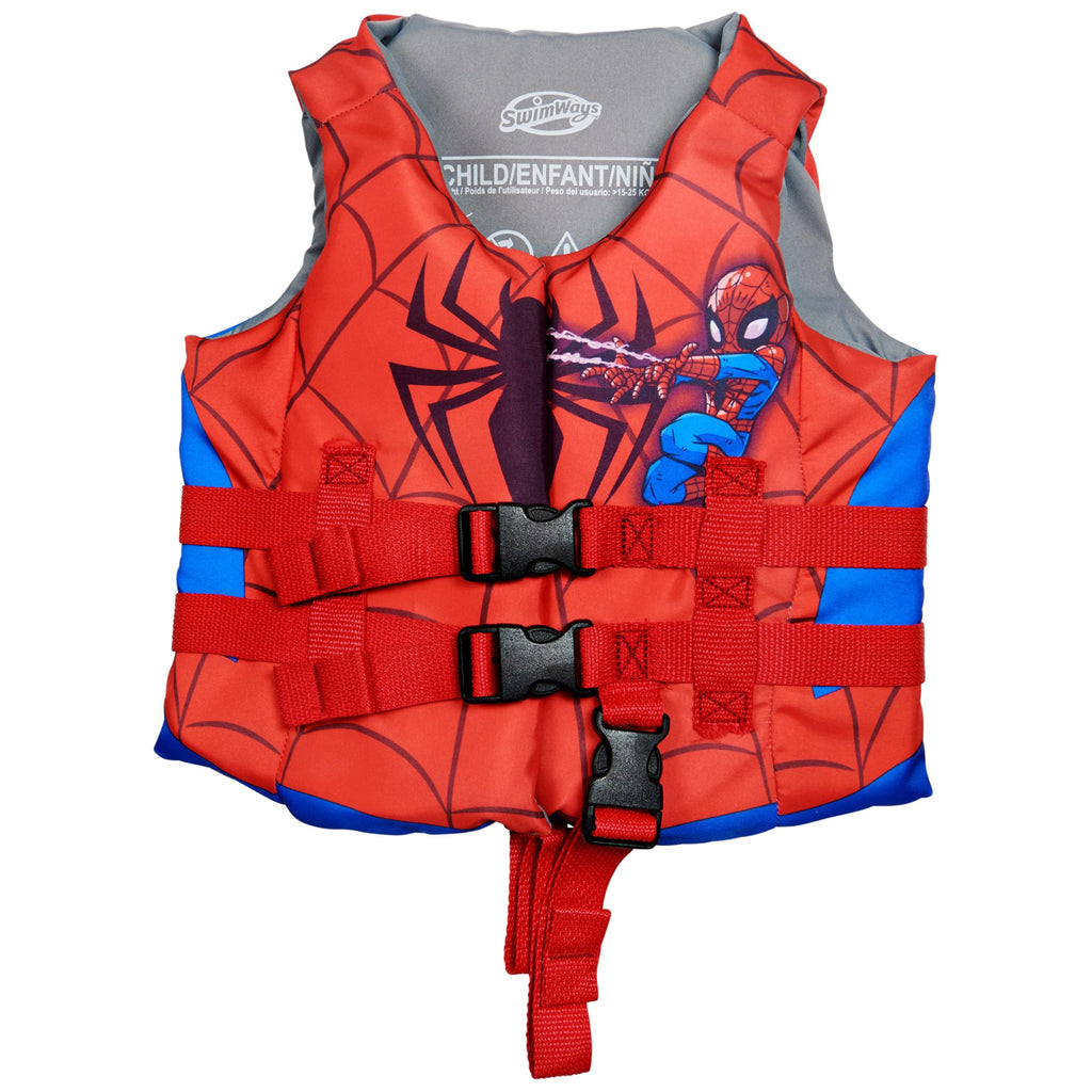 SwimWays Marvel Swim Trainer Life Jacket, US Coast Guard Approved Life Vest Kids Swim Vest, Pool Floats & Life Jackets for Kids 