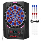 VEVOR Electronic Dart Board, 13.5 Target Dartboard with 45 Games & 474 Variations for Up to 8 Players, 6 Dart Shafts with Flight