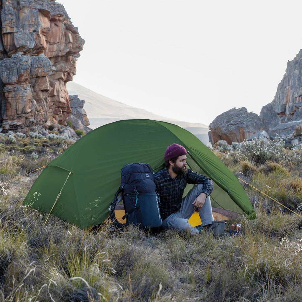 Naturehike Mongar 2 Person Backpacking Tent, 3 Season Two Person Tent, Double Layer Free Standing Tents For Backpacking, Camping