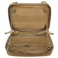 WYNEX Tactical Admin Molle Pouch, Medical EDC EMT Utility Bag Shell Design Attachment Pouches 1000D Nylon Hiking Belt Bags