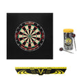 Viper by GLD Products Defender II Backboard & Sisal/Bristle Steel Tip Dartboard Bundle: Deluxe Set (League Dartboard, Defender I