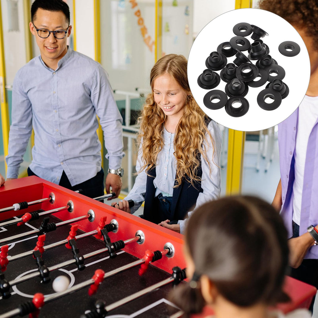 Lioobo Table Foosball Bushings Table Football Bearing Rods Foosball Machine Bearings Foosball Table Parts 10Set