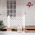 Rico Industries Ncaa Iowas State Cyclones Snowman Shape Cut Pennant - Home And Living Room D  Cor - Soft Felt Ez To Hang