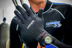 Cressi High Stretch Gloves, Black, 2.5 Mm, L