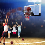 Treywell Indoor Basketball Hoop Sports Fan Backboards For Kids And Adults Door Room Basketball Hoop Mini Hoop With 3 Balls Baske