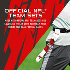 Franklin Sports Nfl Tampa Bay Buccaneers Flag Football Sets - Nfl Team Flag Football Belts And Flags - Flag Football Equipment F