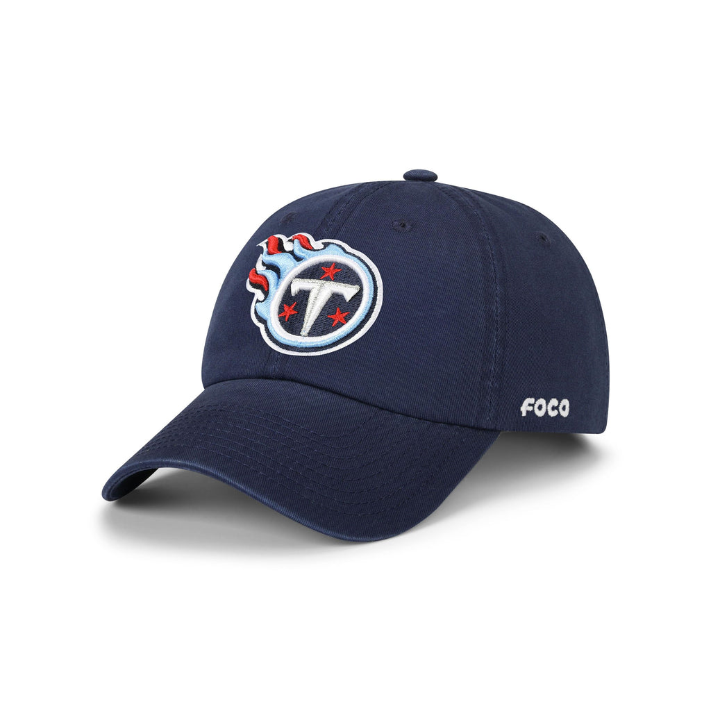 Foco Men'S Tennessee Titans Cap Nfl Logo Casual Hat, Team Color