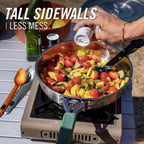 Gerber Gear Compleat Cook Set - Dishwasher-Safe Camping Cookware For Outdoor Cooking - Includes Saute Pan, Stock Pot, 4 Plates,