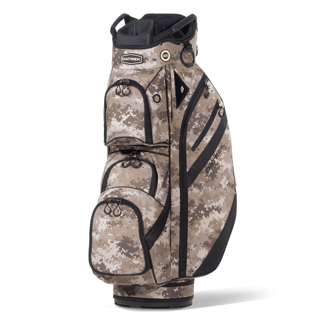Datrek DG Lite III Golf Cart Bag, 14 Way Top with Full Length Individual Dividers, Rubberized Putter Well, Insulated Cooler Pock