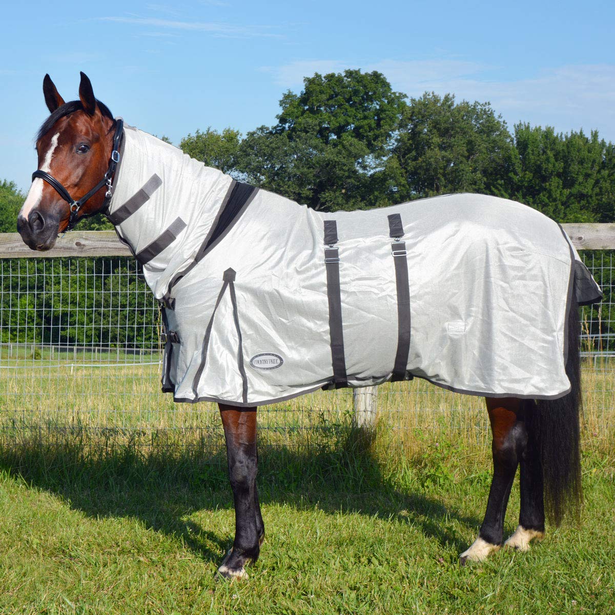 Country Pride Fly Sheet Mesh with Belly Band and Neck Cover (64 in)