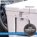 Broutech Cooler Lock Bracket Built-In Bottle Opener In Stainless Steel - N/A