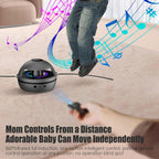 Smart Jump Rope Machine, Electric Music Jump Rope, Smart Counting Rope, 1-10 Speed Levels, Bluetooth Remote Control, Parent-Chil
