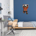 Rico Industries Nhl Philadelphia Flyers Mascot Shape Cut Pennant - Home And Living Room D  Cor - Soft Felt Ez To Hang 18X0.10X18