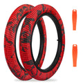 WEEROCK Bike Tires 16 Inch Camouflage Tire 2 Pack 16 x 2.1 Folding Bead Replacement Tyre for 16  Inch Bicycles, MTB, Mountain Bi