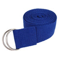 Fashnex Yoga Belt for Women and Men  Yoga Strap for Stretching with Extra Safe Adjustable DRing Buckle  Durable and Comfortab