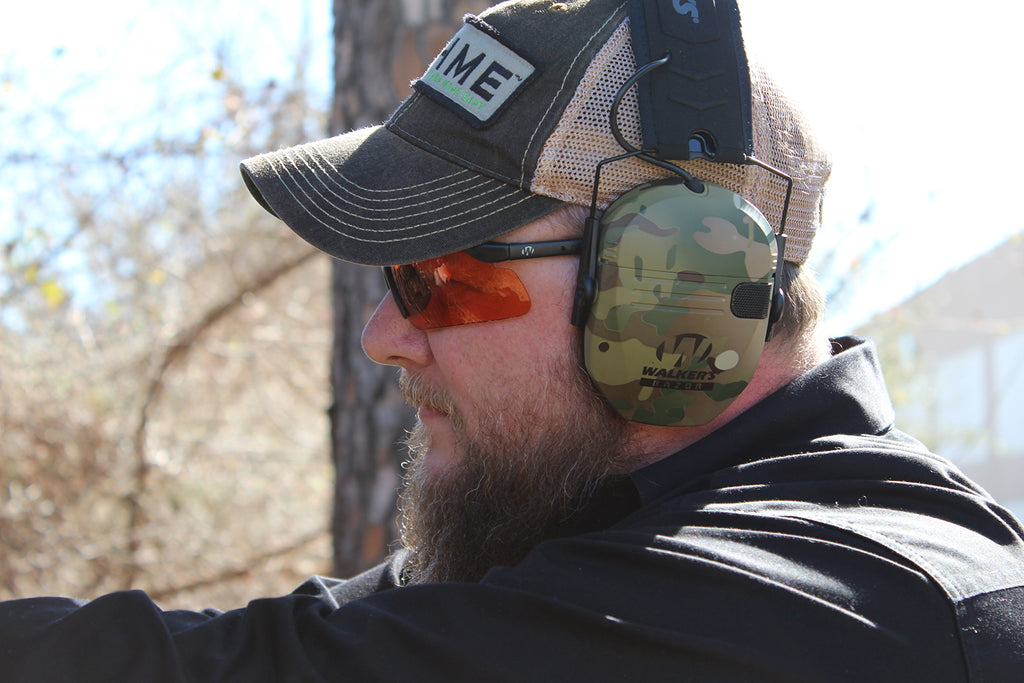 Walkers Game Ear GWP-RSEM-MCC Gear Hearing Protection Plugs,Green Multi Camo