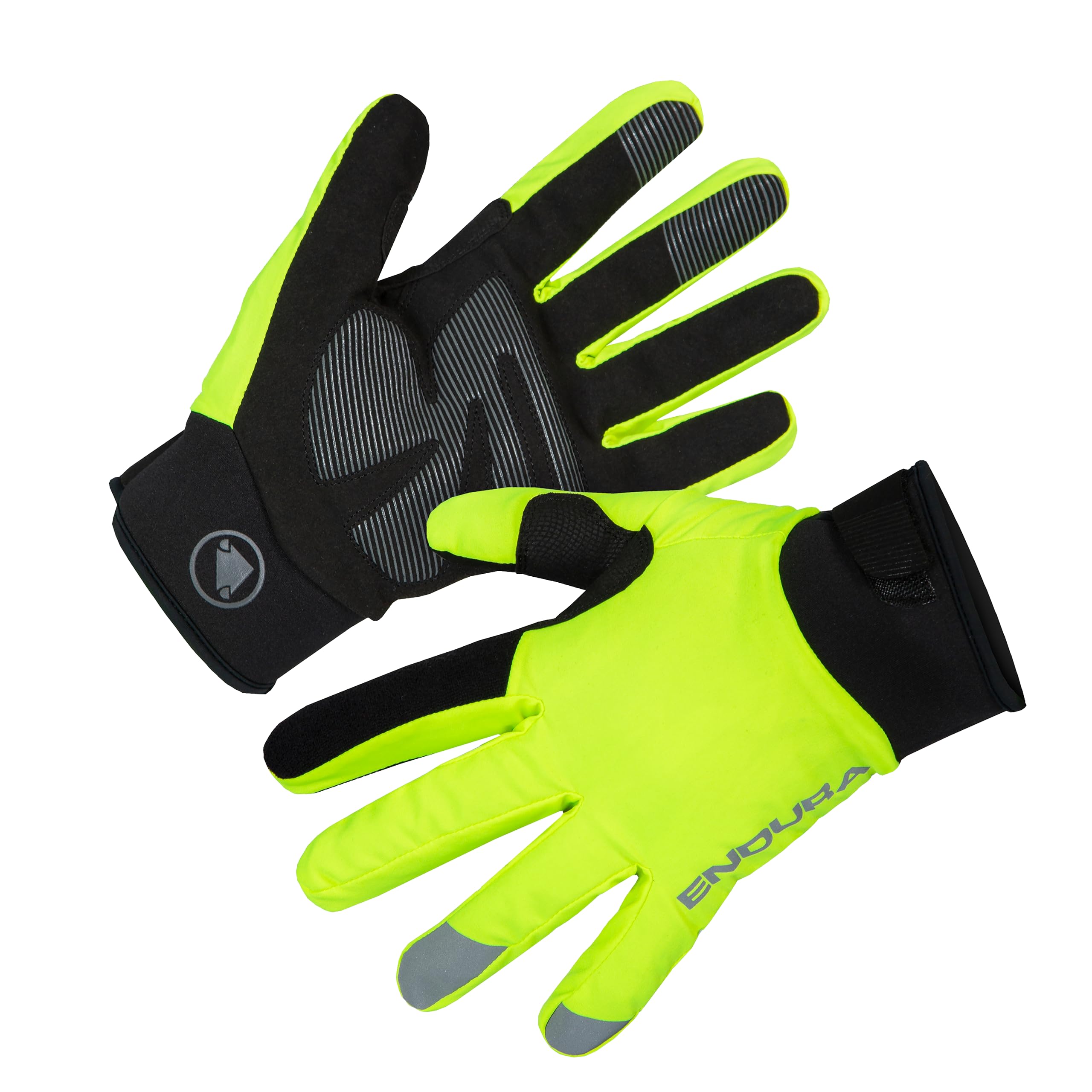 Endura Mens Strike Winter Cycling Glove Hi-Viz Yellow, Small