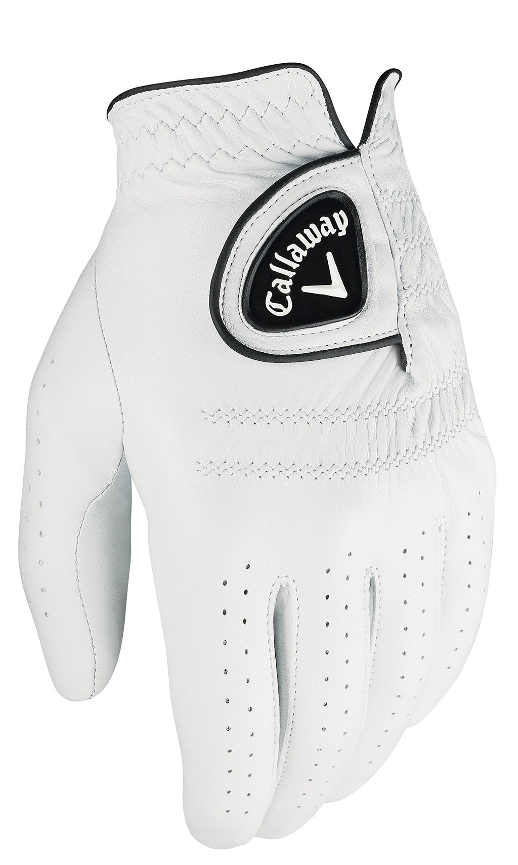 Callaway Mens Tour Authentic Golf Glove, Worn On Left Hand, Xx-Large, Prior Generation , White