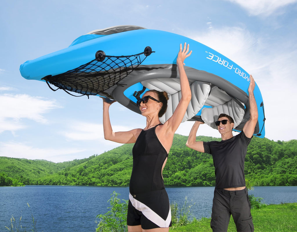 Hydro-Force Cove Champion X2 Inflatable Kayak Set 10