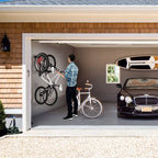 Ultrawall Bike Rack, Garage Bike Rack Wall Mount For 2 Bicycle And 1 Helmet, Heavy Duty Bike Storage For Home Space Saving Holds