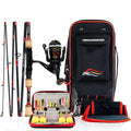Amundson Savvy Rider Backpacker All-In-One Fishing Combo