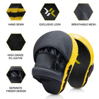 Xnature Essential Curved Boxing Mma Punching Mitts Boxing Pads W/Gift Box Hook & Jab Pads Mma Target Focus Punching Mitts Thai S