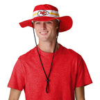 Foco Kansas City Chiefs Nfl Team Stripe Boonie Hat