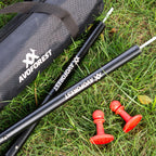 Tent Poles For Tarp, Avoforest Camping Tent Tarps Poles Adjustable Camping Accessories 90In Heavy Duty Poles For Backpacking Hik