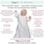 Swaddledesigns Baby Velvet Sleeping Sack, Pastel Yellow With Yellow Trim, 0-6 Months, Wearable Blanket With 2-Way Zipper