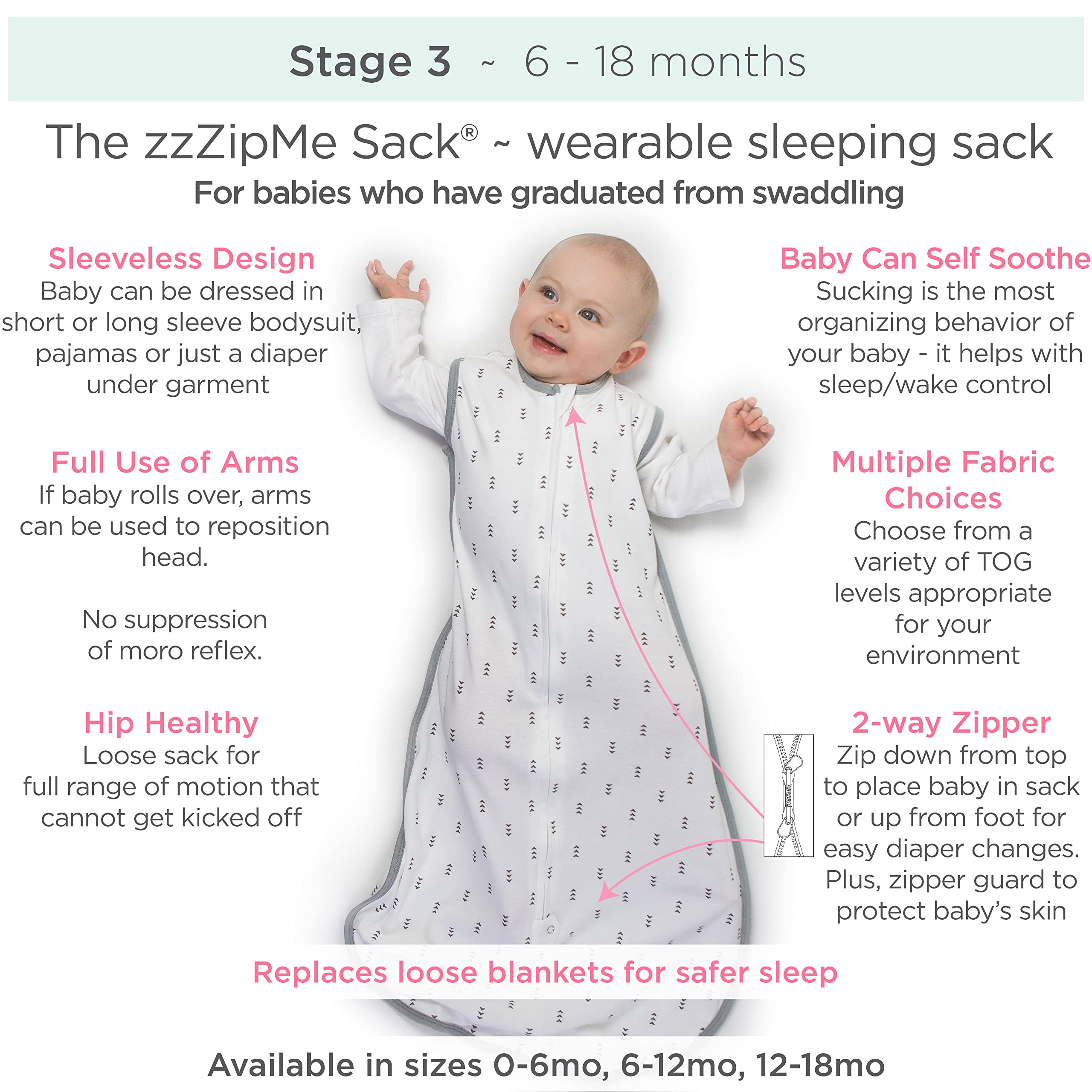 Swaddledesigns Baby Velvet Sleeping Sack, Pastel Yellow With Yellow Trim, 0-6 Months, Wearable Blanket With 2-Way Zipper