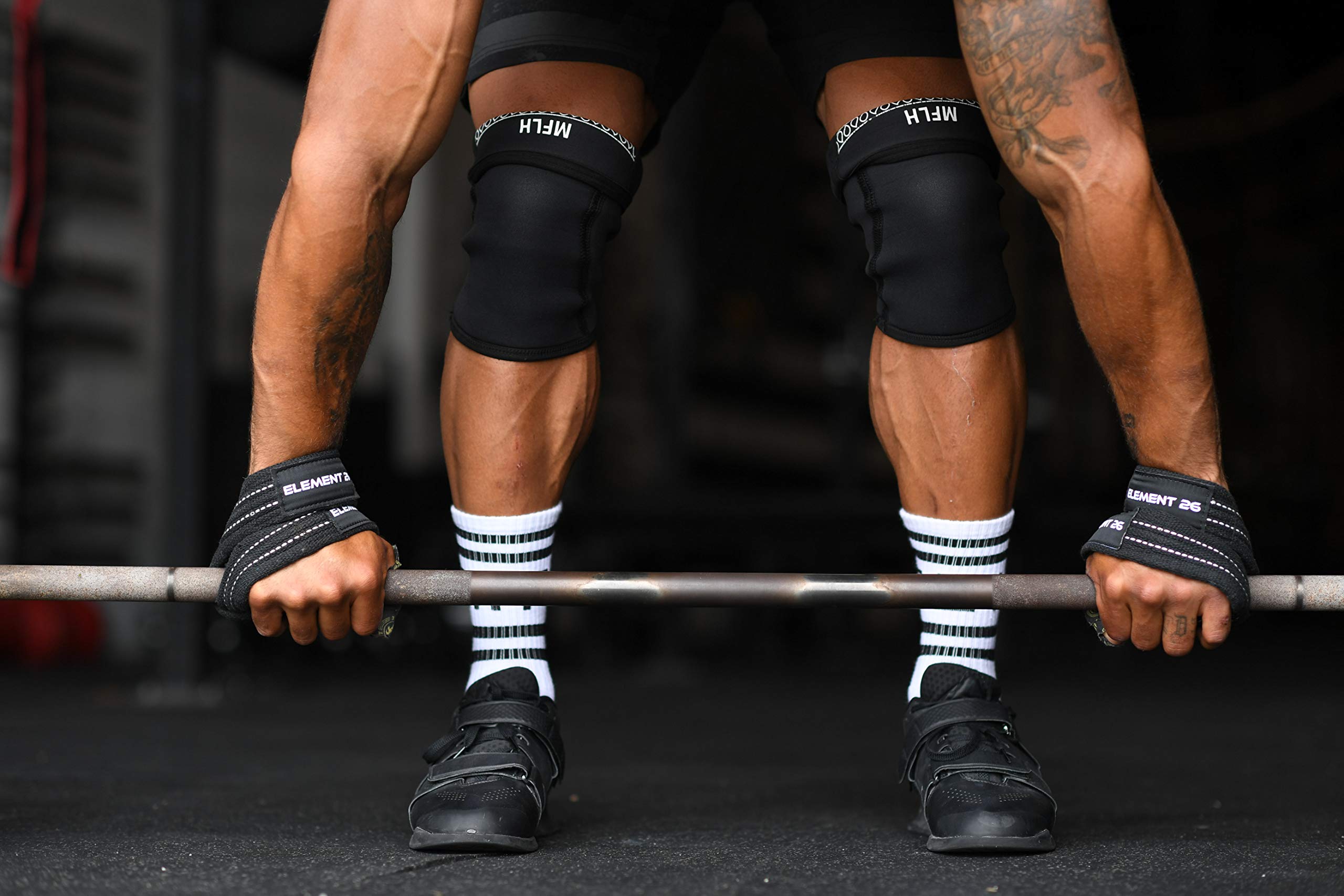 Padded Figure 8 Wrist Straps - Weightlifting Straps - Figure 8 Straps - Wrist Straps For Functional Fitness, Weight Lifting, Dea