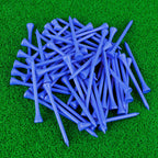 Mykuja Bamboo Golf Tee 3-1/4 Inch Pack Of 100 (83Mm Light Blue)