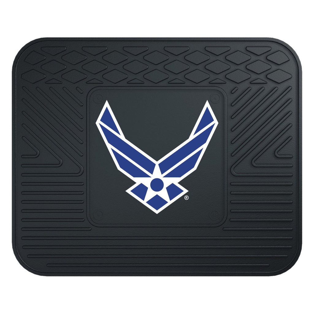 Fanmats 11045 U.S. Air Force Back Row Utility Car Mat - 1 Piece - 14In. X 17In., All Weather Protection, Universal Fit