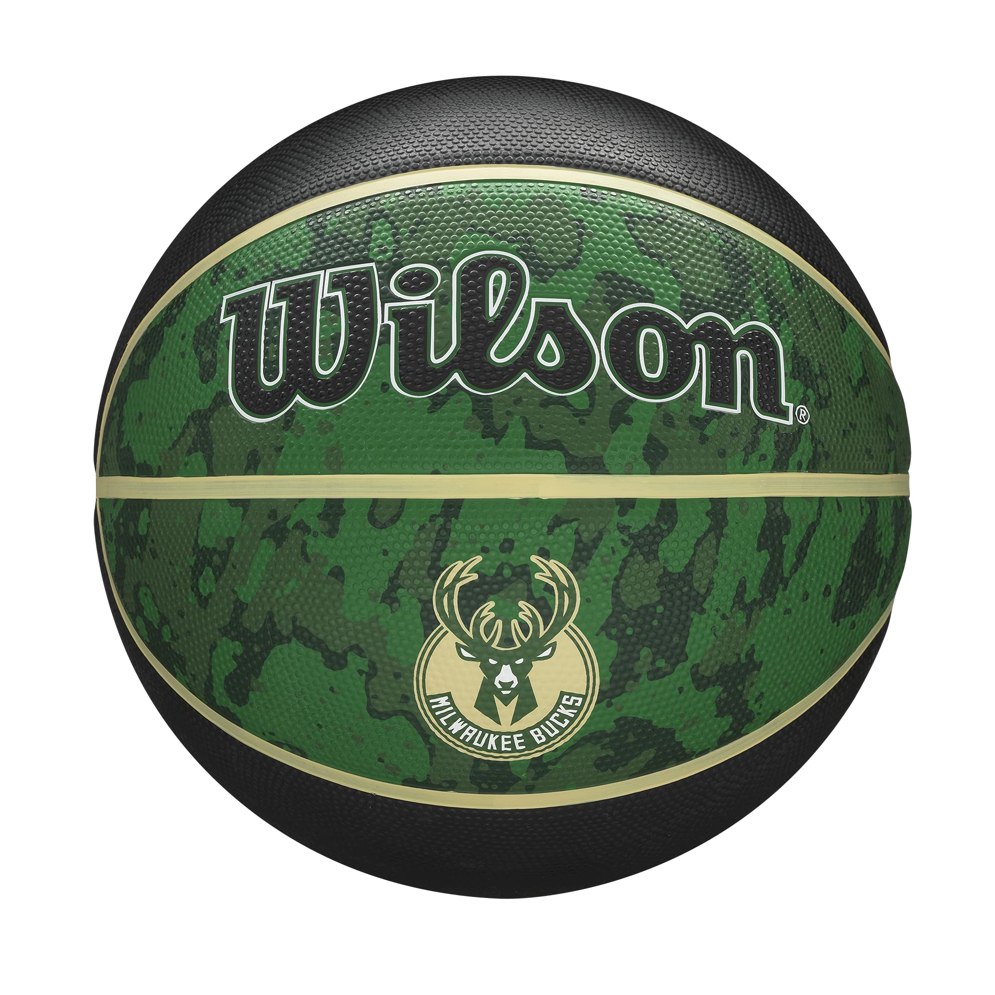 Wilson Nba Team Tiedye Basketball - Size 7 - 29.5'', Milwaukee Bucks