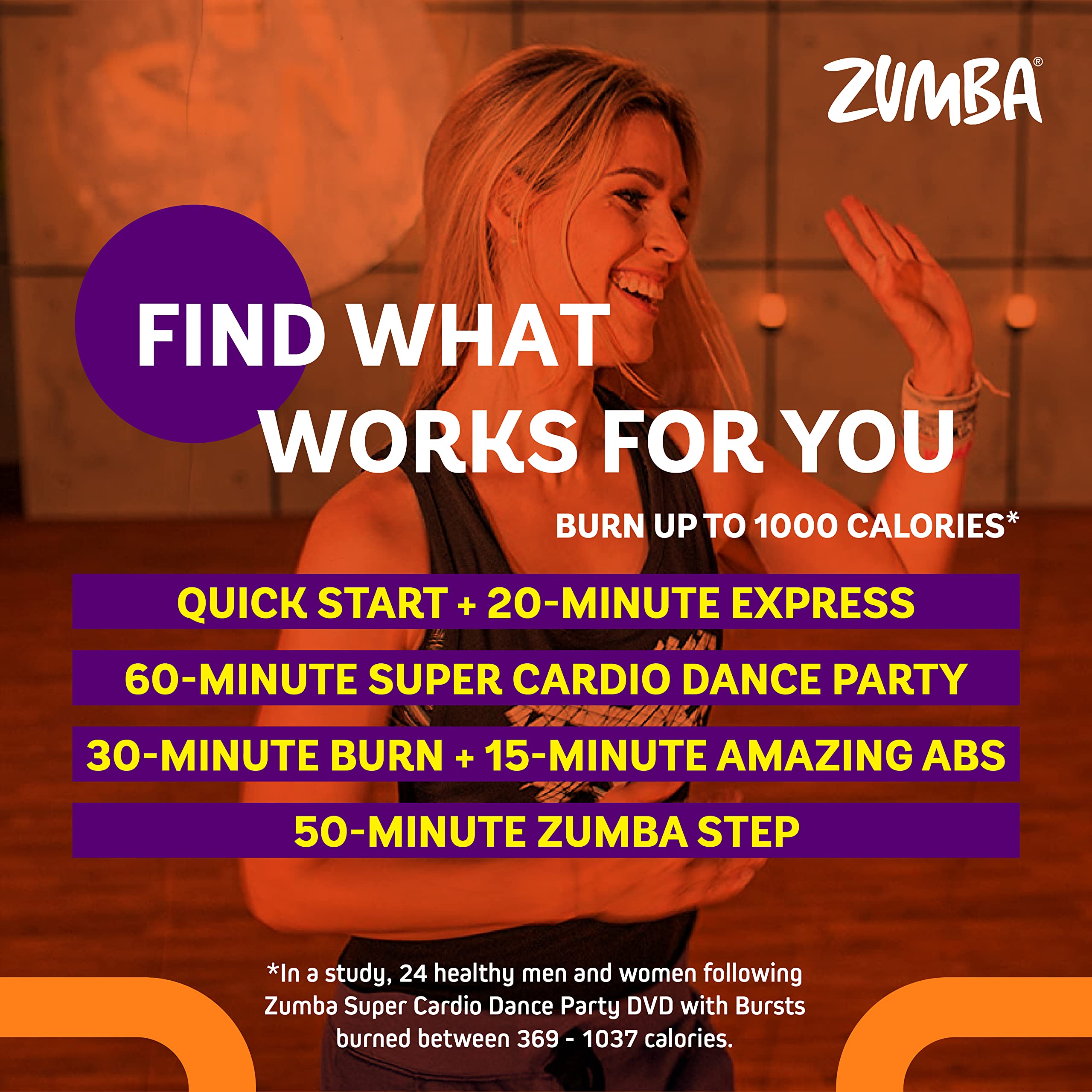 Zumba Incredible Results Weight-Loss Dance Workout Dvds And Guides Value Pack