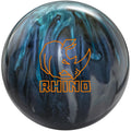 Brunswick Rhino Bowling Ball (Blue/Cadet Grey/Silver, 14lbs)