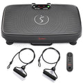 Sunny Health & Fitness Vibrating Plate Exercise Machine - Whole Body Vibration Platform for Lymphatic Drainage, Recovery & Weigh