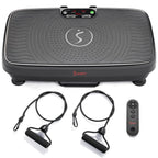 Sunny Health & Fitness Vibrating Plate Exercise Machine - Whole Body Vibration Platform for Lymphatic Drainage, Recovery & Weigh