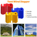 30 Pieces Aluminum Alloy Guyline Cord Adjusters Rope Adjusters Tent Tensioners Tent Wind Rope Buckles Camping Accessories For Te