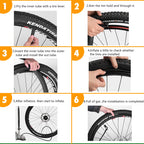 Bwshlf Bike Inner Tube 700X25/32C Bicycle Replacement Butyl Inner Tube With 48Mm Presta Valve For Road Bikes (6 Pack)
