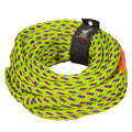 Airhead Reflective Tow Rope for Towable Tubes, 1 - 6 Person 60 ft Boat Tow Rope with EVA Foam Core, High Visibility Reflective S