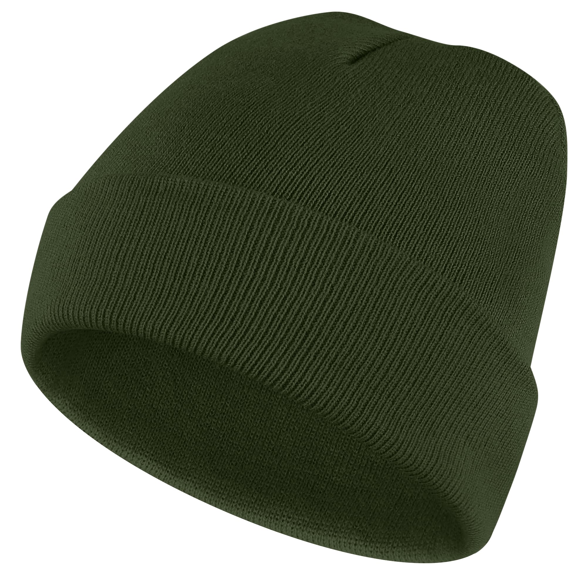Tobfit Beanie For Men Women, Soft Warm Slouchy Beanie Hats Winter Knit Caps Ski Hat Unisex, Army Green