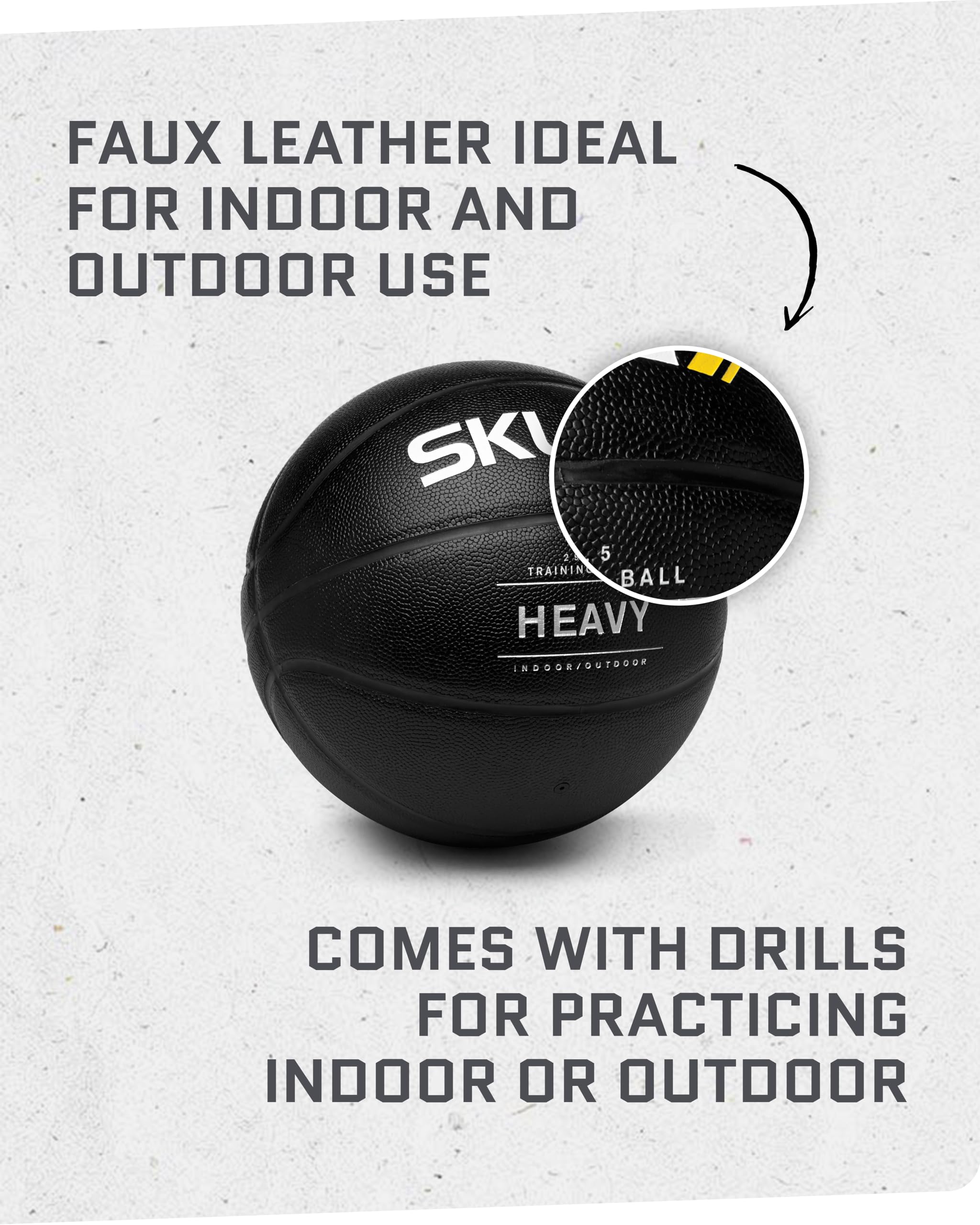 Sklz Control Training Basketball For Improving Dribbling And Ball Control