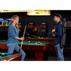 Casemaster By Gld Products Q-Vault Classic Billiard/Pool Cue Hard Case, Holds 2 Complete 2-Piece Cues (2 Butt/2 Shaft), Black