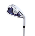 Precise M3 Ladies Womens Complete Golf Clubs Set Includes Driver, Fairway, Hybrid, 7-Pw Irons, Putter, Stand Bag, 3 H/Cs Blue -