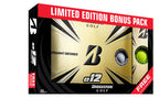 Bridgestone Golf 2021 E12 Contact Bonus Pack White/Free Sleeve Golf Balls