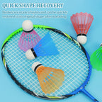 Hysagtek 12 Pcs Plastic Badminton Shuttlecocks Badminton Birdie Indoor Outdoor Sport Training Badminton Birds For Ball Training