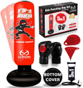 Marwan Sports Kids Punching Bag Toy Set, Inflatable Boxing Bag Toy for Boys Age 312, Ninja Toys for Boys, Christmas,Birthday Gi