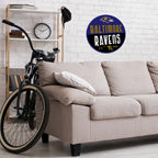 Rico Industries Nfl Football Baltimore Ravens Classic Shape Cut Pennant - Home And Living Room D  Cor - Soft Felt Ez To Hang